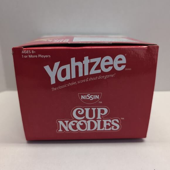 Yahtzee Cup of Noodles Dice Game Family Fun - Picture 7 of 15